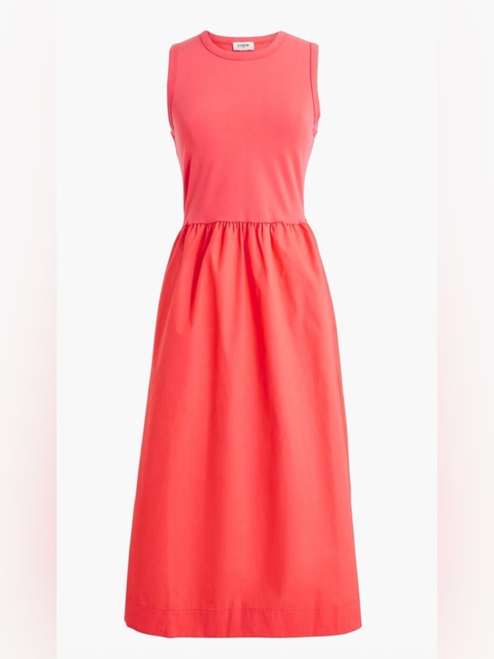 J.Crew Coral High neck mix knit dress